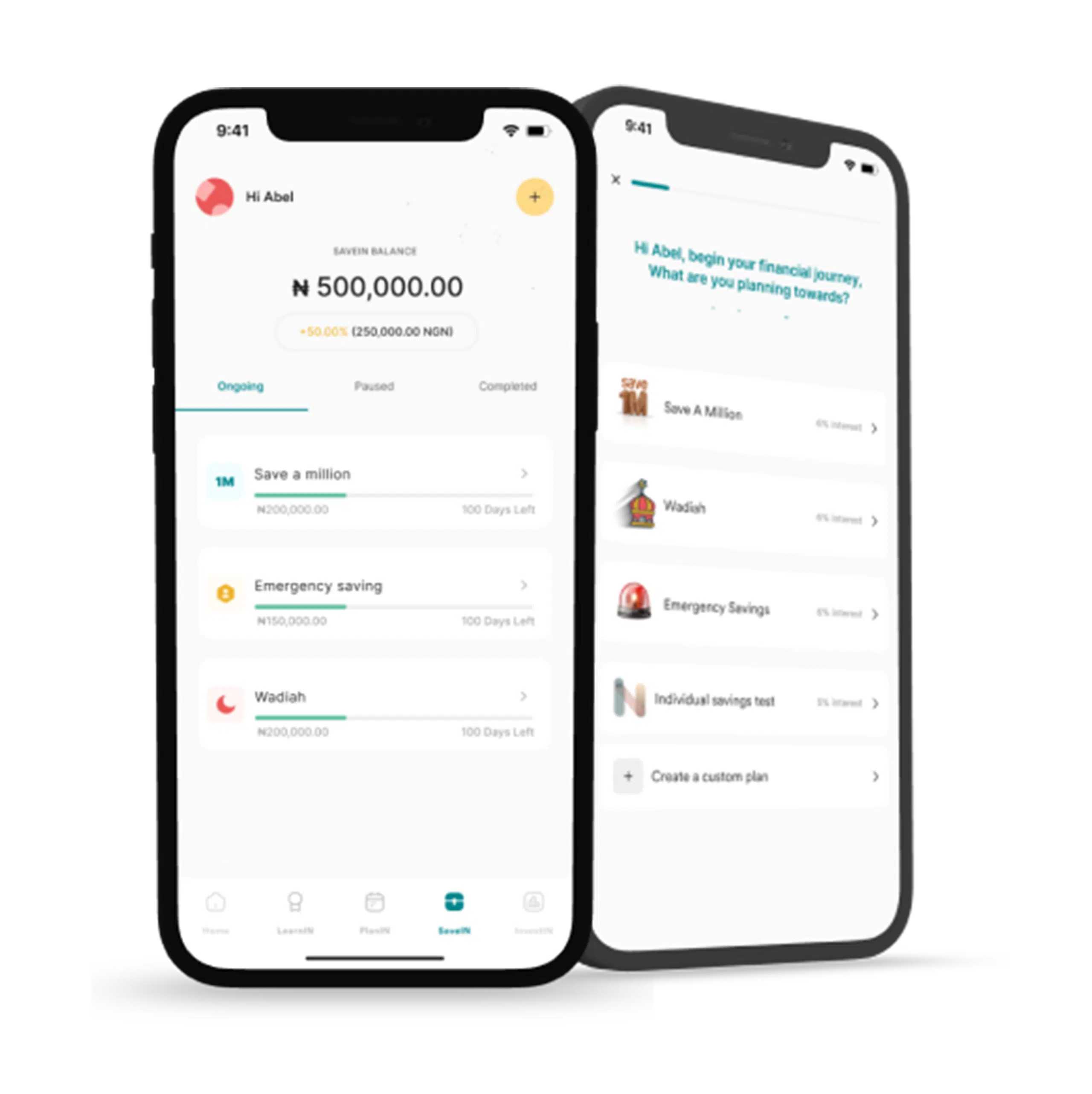 SaveIN | Reach Your Savings Goals Easily | InvestNaija